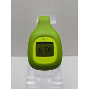 Fitbit Zip FB301C Clip Activity Tracker Green Tested New Battery Works Good